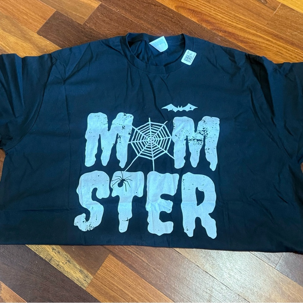 Monster Graphic Kids T-Shirt - Black